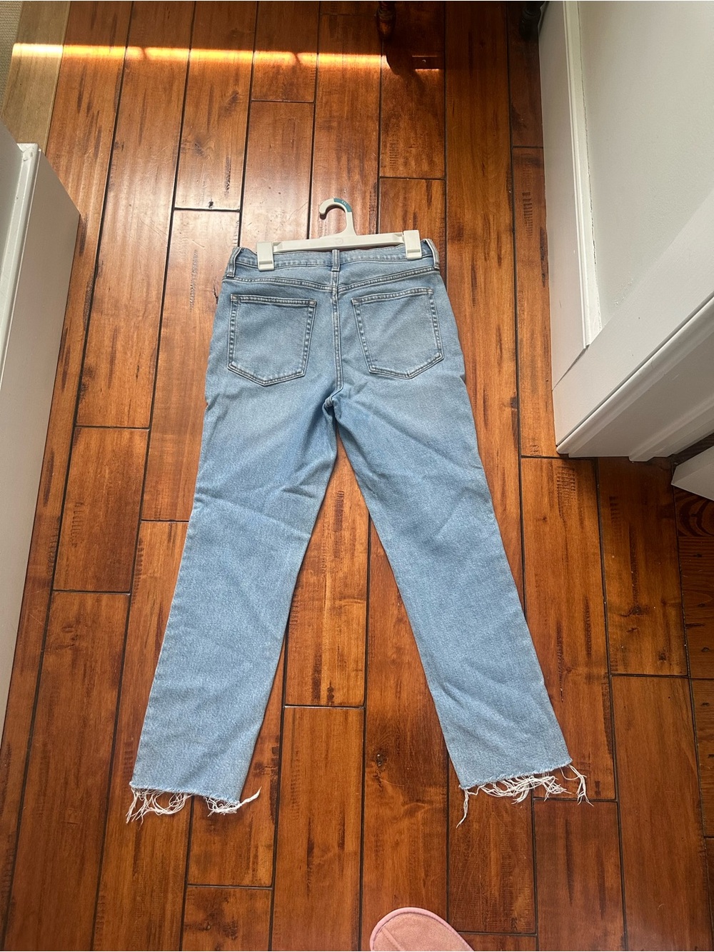J. Crew Light Wash Straight-Leg Jeans - Picture 3 of 4